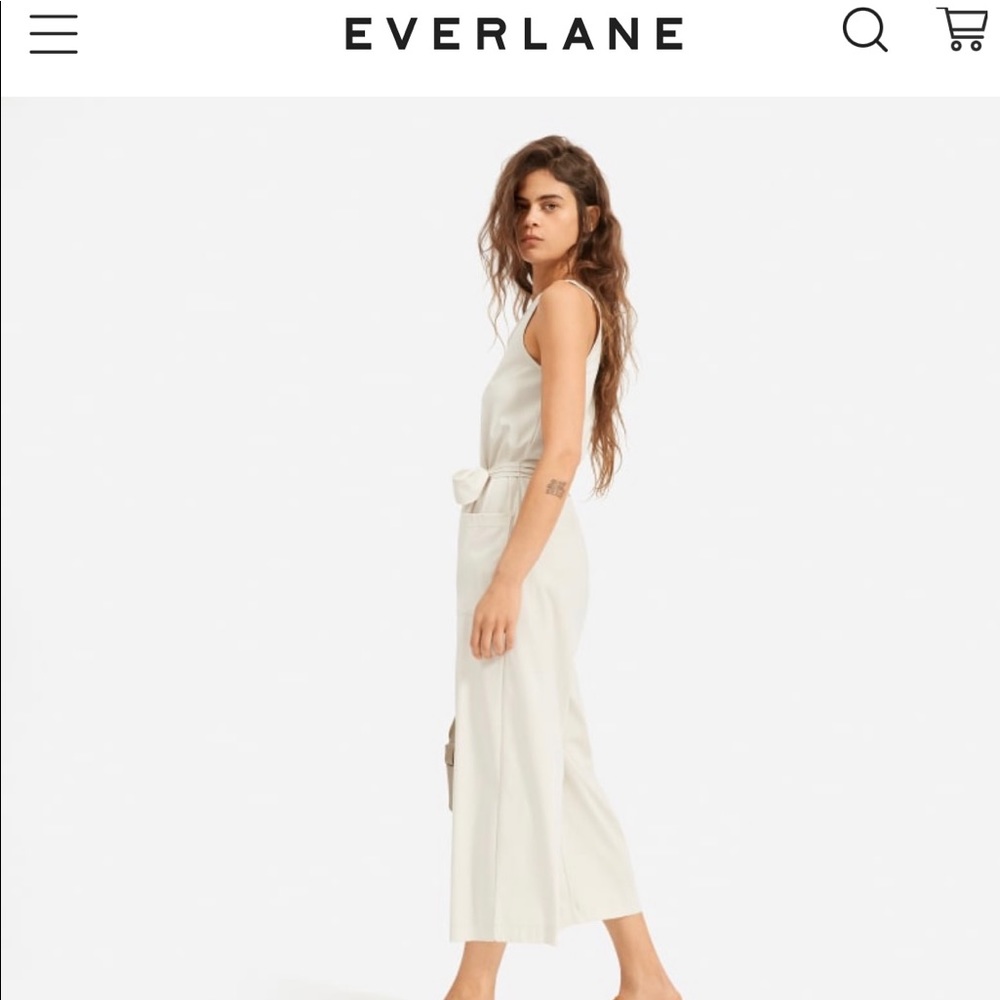 Everlane The Luxe Cotton Jumpsuit